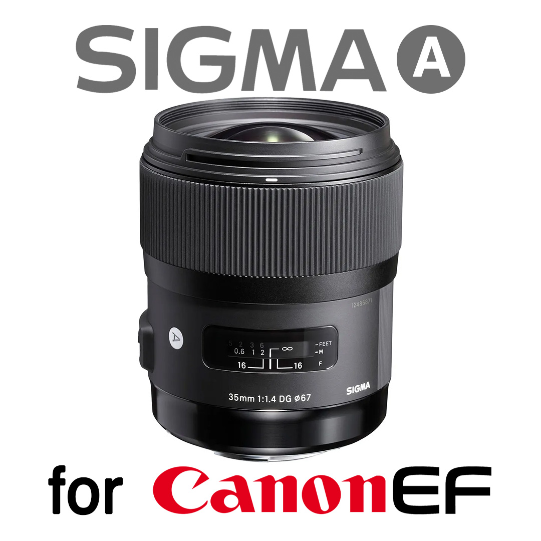 Sigma 35mm f/1.4 DG HSM Art Lens for Canon DSLR Cameras